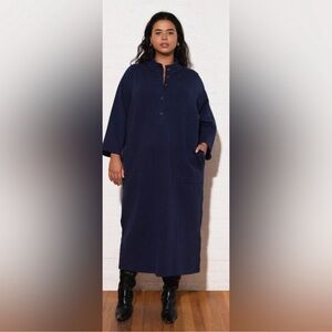 MARA HOFFMAN Sadia Maxi Sweater Dress Size XS neutral, modern minimalist Capsule